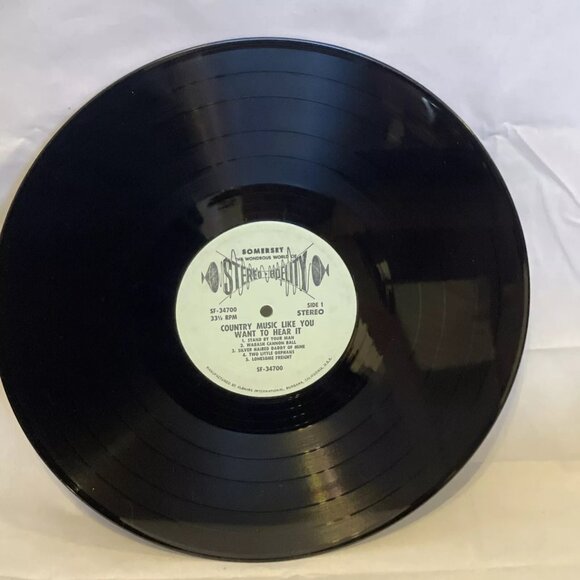 Country Music Like You Want To Hear It (Vinyl) Somerset SF-34700 VG+ LP Record - Picture 7 of 10